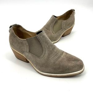 RAG & Bone Finlay Western Ankle Boots Booties Olive Green taupe size 36